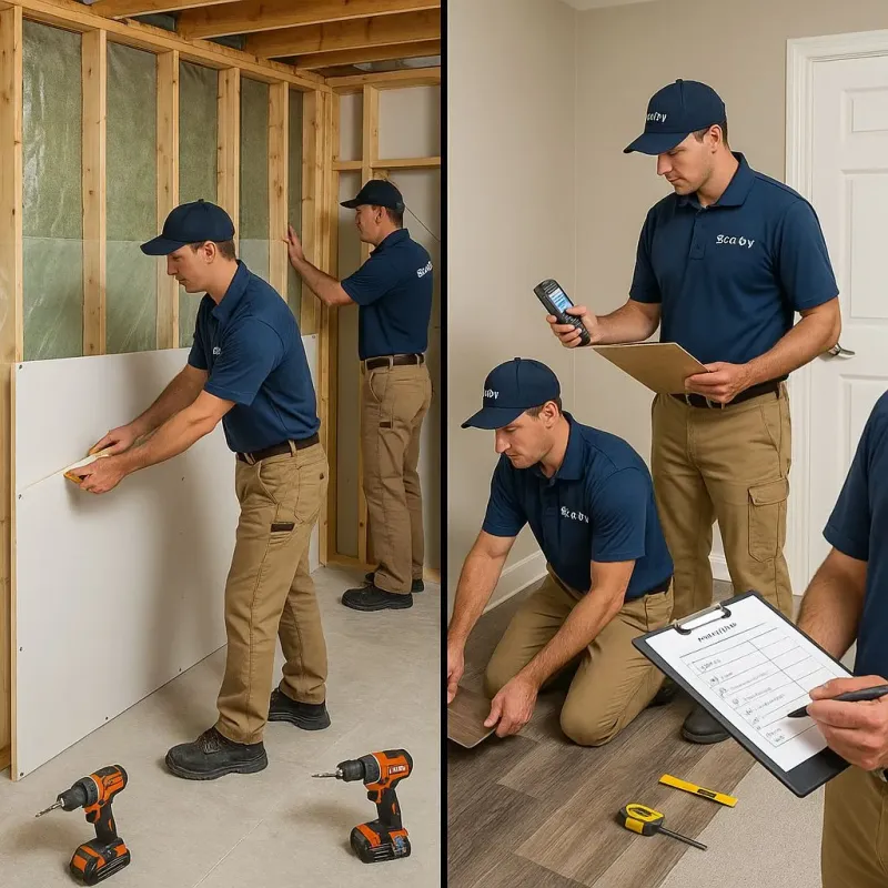 Repairs and Reconstruction process in Antelope Valley-Crestview, WY